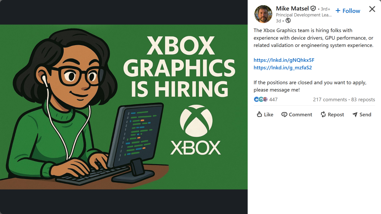 พนักงาน Microsoft สร้างความไม่พอใจ หลังใช้ภาพ AI คุณภาพต่ำโปรโมทหาศิลปิน Xbox ท่ามกลางวิกฤตเลิกจ้างครั้งใหญ่
